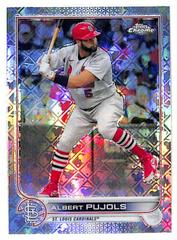 Albert Pujols #85 Baseball Cards 2022 Topps Chrome Logofractor Prices