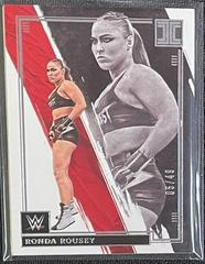 Ronda Rousey [Silver] #7 Wrestling Cards 2022 Panini Impeccable WWE Prices
