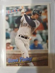 Steve Finley Baseball Cards 1996 Bazooka Prices