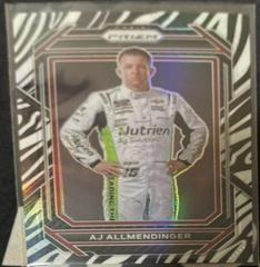 AJ Allmendinger [Zebra] #41 Racing Cards 2023 Panini Prizm NASCAR Prices