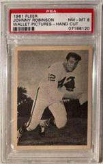 Johnny Robinson Football Cards 1961 Fleer Wallet Pictures Prices