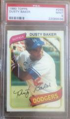 Dusty Baker Baseball Cards 1980 Topps Prices