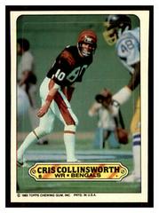 Cris Collinsworth Football Cards 1983 Topps Stickers Insert Prices