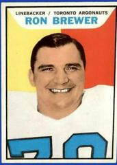 Ron Brewer #103 Football Cards 1965 Topps CFL Prices