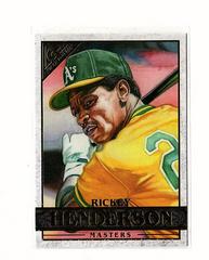 Rickey Henderson Baseball Cards 2020 Topps Gallery Prices