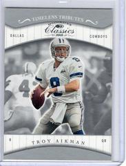 Troy Aikman [Timeless Tributes] #100 Football Cards 2001 Panini Donruss Classics Prices