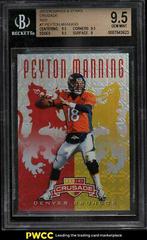 Peyton Manning [Red] #7 Football Cards 2013 Panini Rookies & Stars Crusade Prices