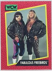 Fabulous Freebirds #128 Wrestling Cards 1991 Impel WCW Prices