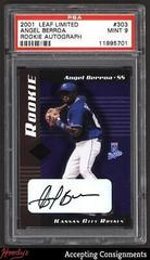 Angel Berroa [Autograph] Baseball Cards 2001 Leaf Limited Prices