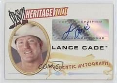 Lance Cade Wrestling Cards 2007 Topps Heritage III WWE Autographs Prices