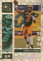 Trey Lance [Cracked Ice] Football Cards 2021 Panini Chronicles Draft Picks Prices