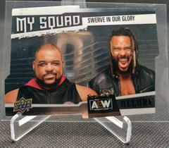 Keith Lee, Swerve Strickland Wrestling Cards 2022 Upper Deck Allure AEW My Squad Prices