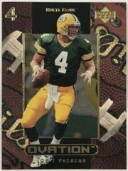 Brett Favre #21 Football Cards 1999 Upper Deck Ovation Prices