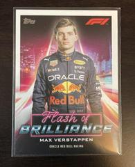 Max Verstappen [Red] #FOB-MV Racing Cards 2022 Topps Formula 1 Flash of Brilliance Prices