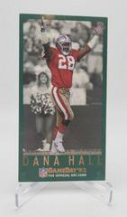 Dana Hall #13 Football Cards 1993 Fleer Gameday Second Year Stars Prices