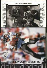 Trent Dilfer [Silver Die Cut] #S15 Football Cards 1998 Upper Deck Super Powers Prices