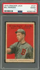 Bill Rariden Baseball Cards 1915 Cracker Jack Prices