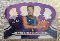 Jalen Brunson [Crystal Purple] #11 Basketball Cards 2018 Panini Crown Royale Prices