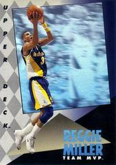 Reggie Miller #11 Basketball Cards 1992 Upper Deck MVP Holograms Prices