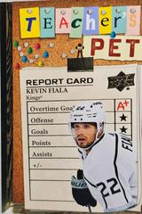 Kevin Fiala [Gold] #TP-12 Hockey Cards 2023 Upper Deck Teachers Pet Prices