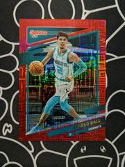 LaMelo Ball [Choice Red] Basketball Cards 2021 Panini Donruss Prices