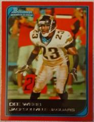 Dee Webb #255 Football Cards 2006 Bowman Prices