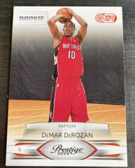 DeMar DeRozan [Bonus Shots Orange] #209 Basketball Cards 2009 Panini Prestige Prices