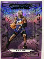 Chris Paul [Purple Flood] #1 Basketball Cards 2022 Panini Obsidian Prices