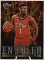 Zion Williamson [Silver] #4 Basketball Cards 2022 Panini Select En Fuego Prices