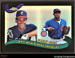 Sammy Sosa [Refractor] Baseball Cards 2002 Topps Chrome Traded Prices