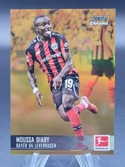 Moussa Diaby [Gold Refractor] #67 Soccer Cards 2021 Stadium Club Chrome Bundesliga Prices