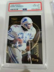 Barry Sanders Football Cards 1996 Zenith Prices
