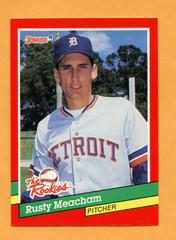 Rusty Meacham #53 Baseball Cards 1991 Donruss Rookies Prices