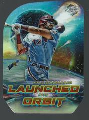 Kyle Schwarber #LIO-12 Baseball Cards 2023 Topps Cosmic Chrome Launched Into Orbit Prices