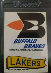Buffalo Braves Lakers Basketball Cards 1973 Topps Team Stickers Prices