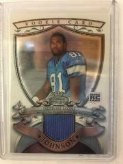 Calvin Johnson [Jersey] #BSRR-CJ Football Cards 2007 Bowman Sterling Prices