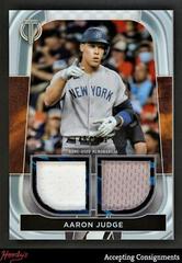 Aaron Judge Baseball Cards 2022 Topps Tribute Dual Relics Prices
