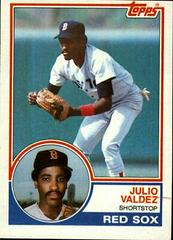 Julio Valdez #628 Baseball Cards 1983 Topps Prices