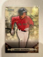 Mikey Romero [Superfractor] #BSP-62 Baseball Cards 2023 Bowman Sterling Prices
