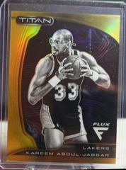 Kareem Abdul Jabbar [Gold] #29 Basketball Cards 2022 Panini Flux Titan Prices