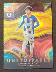 Kaoru Mitoma [Gold] Soccer Cards 2022 Panini Select Premier League Unstoppable Prices