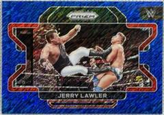 Jerry Lawler [Blue Shimmer Prizm] Wrestling Cards 2022 Panini Prizm WWE Prices