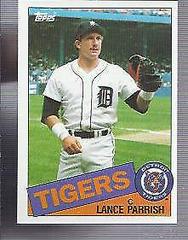 Lance Parrish #160 Baseball Cards 1985 Topps Prices