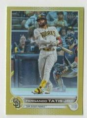 Fernando Tatis Jr. [Gold Foil] Baseball Cards 2022 Topps Prices