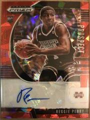 Reggie Perry [Red Ice] Basketball Cards 2020 Panini Prizm Draft Picks Autographs Prices