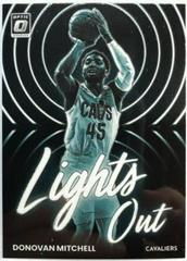 Donovan Mitchell #14 Basketball Cards 2022 Panini Donruss Optic Lights Out Prices