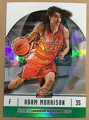Adam Morrison [Green Refractor] #100 Basketball Cards 2006 Finest Prices