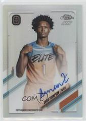 Amen Thompson #CA-AT2 Basketball Cards 2021 Topps Chrome OTE Overtime Elite Autographs Prices