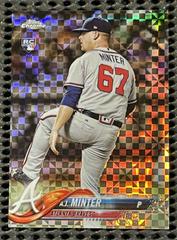 A.J. Minter [XFractor] Baseball Cards 2018 Topps Chrome Prices