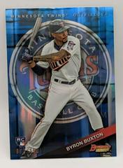 Byron Buxton [Blue Refractor] #27 Baseball Cards 2015 Bowman's Best Prices
